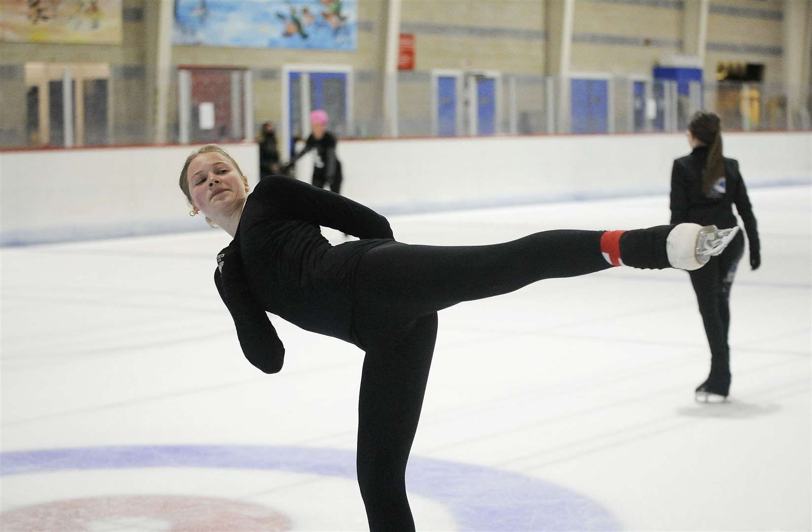 Moray skater Ruby Boyd will return to the British Championships. Picture: Becky Saunderson..