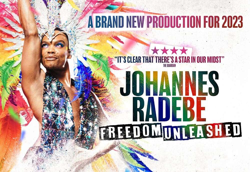 Johannes Radebe is bringing his Freedom Unleashed to the Granite City.