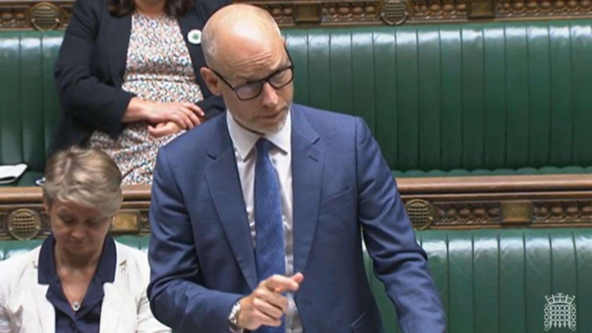Shadow immigration minister Stephen Kinnock said Rishi Sunak had failed to get a grip on the small boats crisis (House of Commons/UK Parliament)