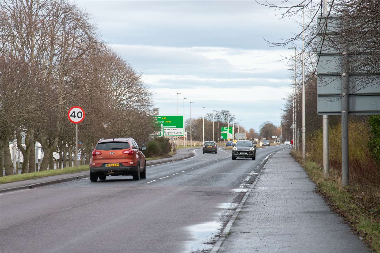 The A96 bypass at Forres is set to be closed due to resurfacing works.
