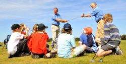 ClubGolf coaching is an ideal introduction for junior members.
