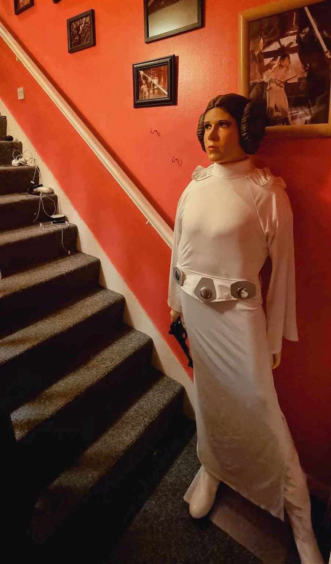 Mark's new Princess Leia.