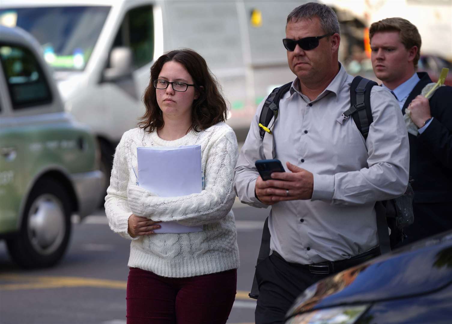 Mikayla Hayes’s barrister said she should be tried in the US because the crash happened while she was on duty (Yui Mok/PA)