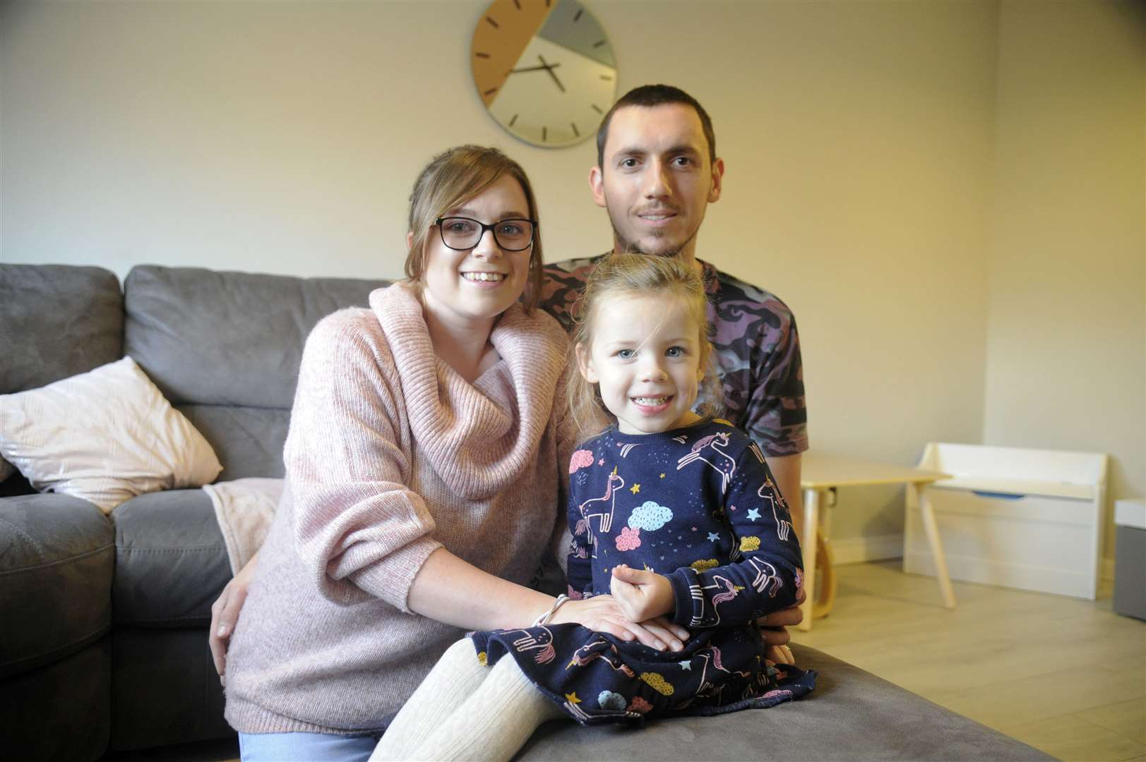 Danielle, Michael and Anna Beaton would love to welcome another child into their household.