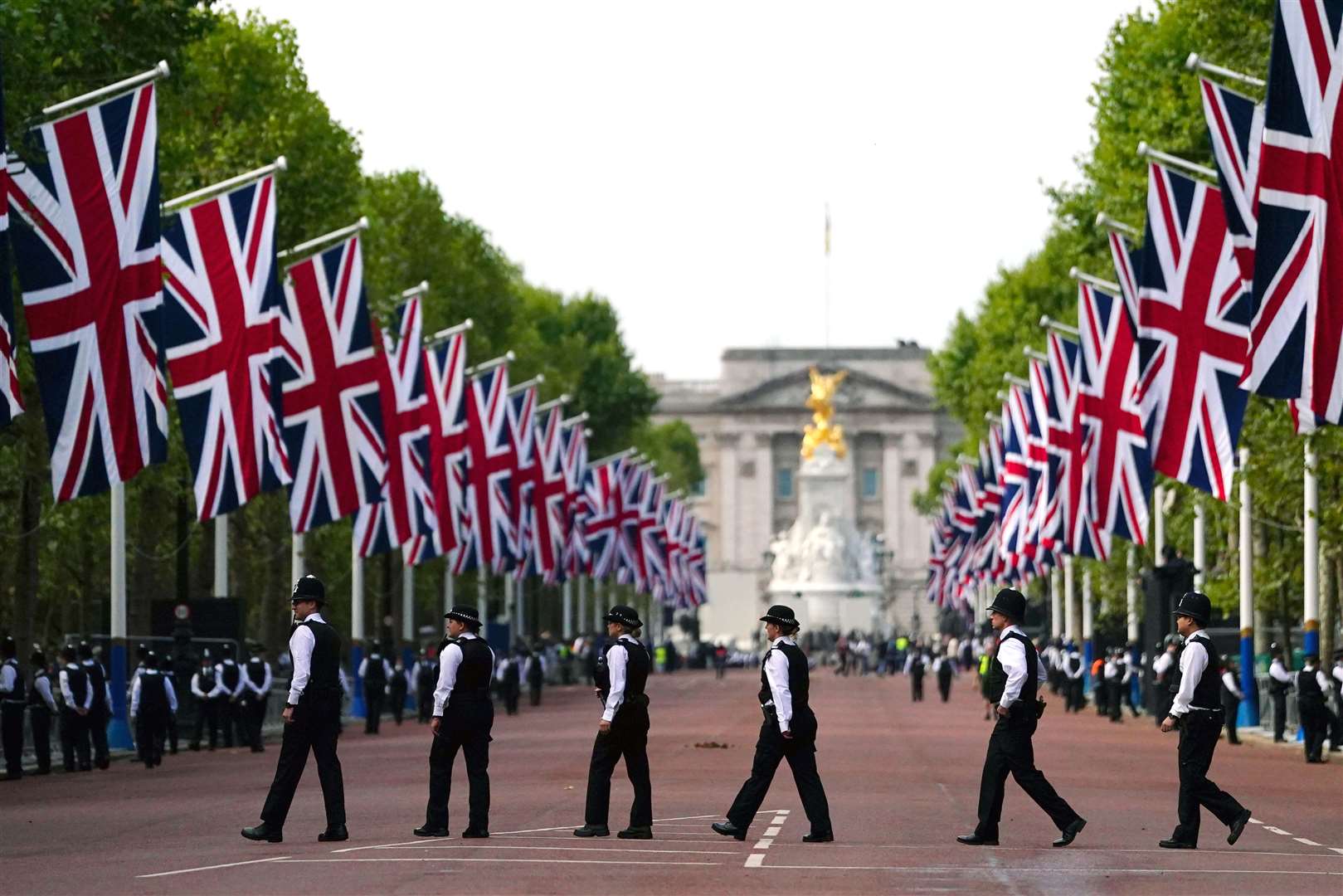 Police chiefs will have learned lessons from the operations for the Queen’s funeral, close protection expert Richard Aitch said (Victoria Jones/PA)