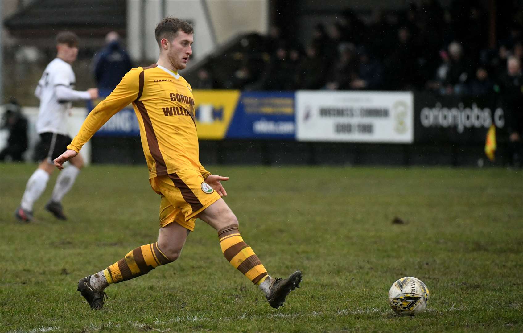 Dale Wood has moved from Forres to Buckie on a three-year deal. Picture: James Mackenzie.