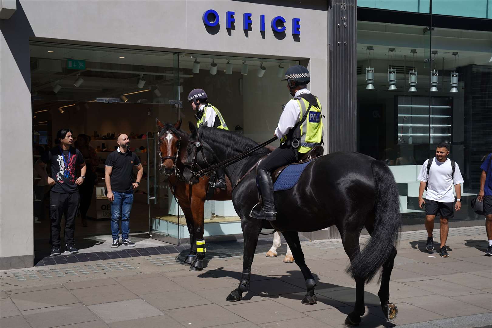 Police said there will be a heightened police presence (Jonathan Brady/PA)