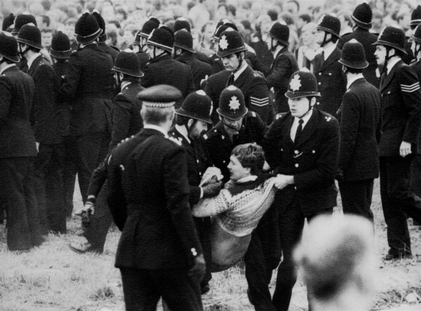 The miners’ strike led to violence and division in mining communities (PA Archive)