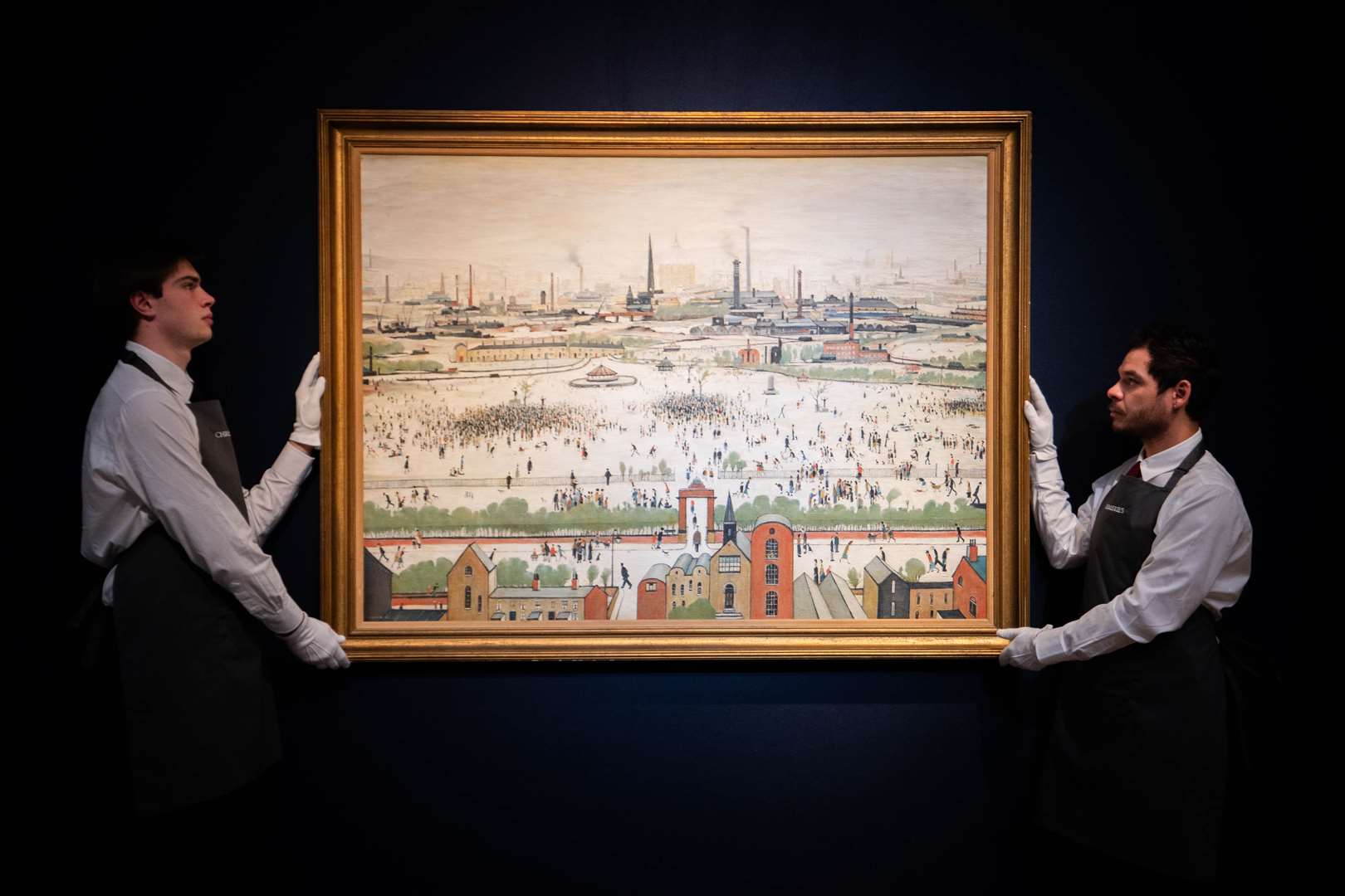 LS Lowry’s Sunday Afternoon has sold for almost £6.3 million at auction (James Manning/PA)