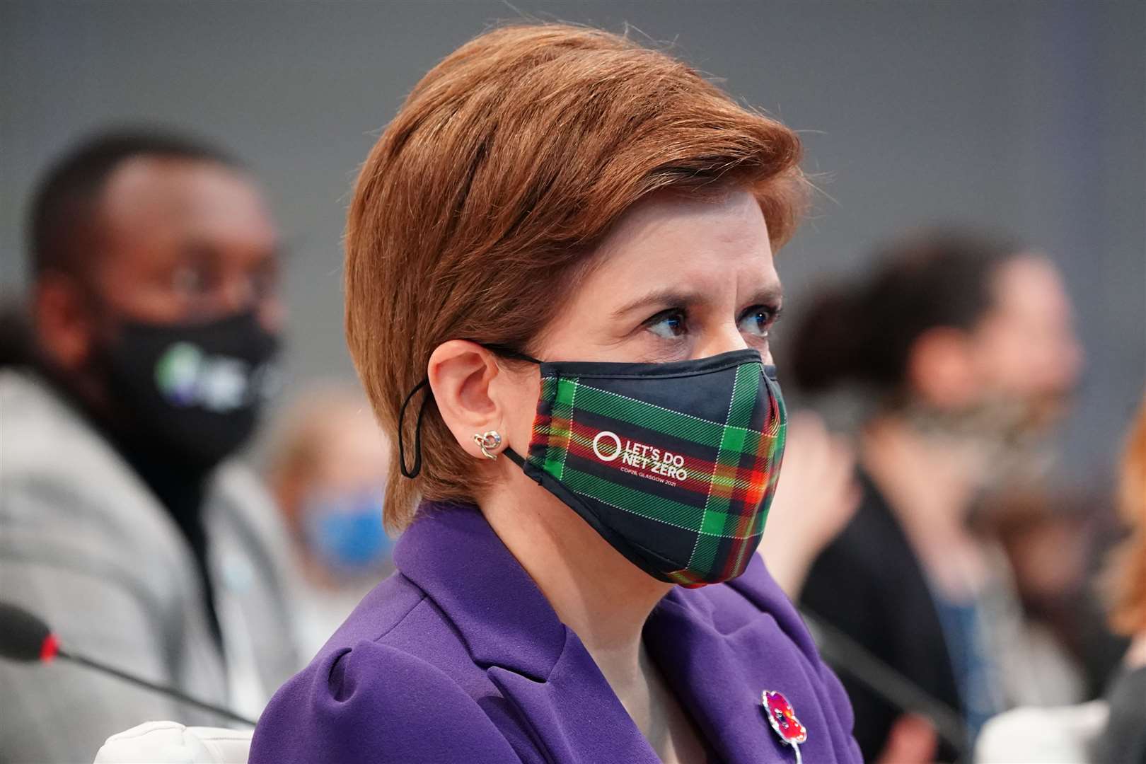 Nicola Sturgeon spoke in the Scottish Parliament (Jane Barlow/PA)