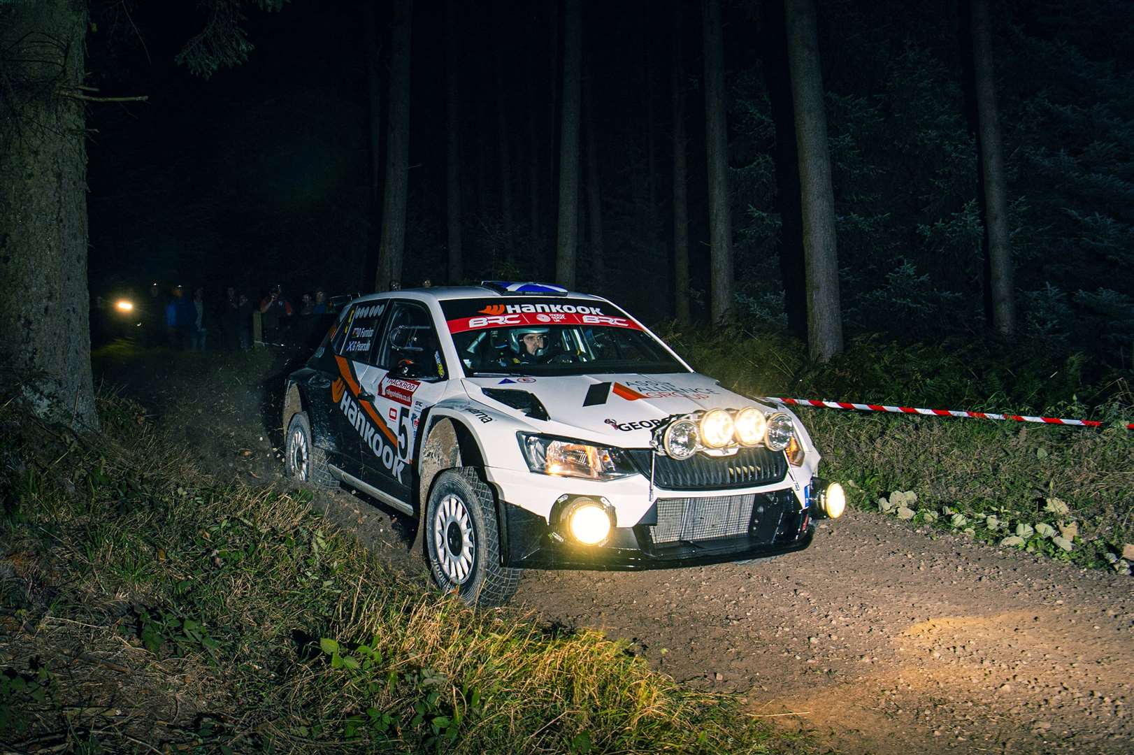 There will be night time racing for the first time at the Speyside Stages this year. Picture: James Ward / Chicane Media.
