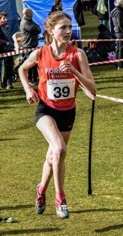 Scottish under-17 ladies champion Anna MacFadyen.