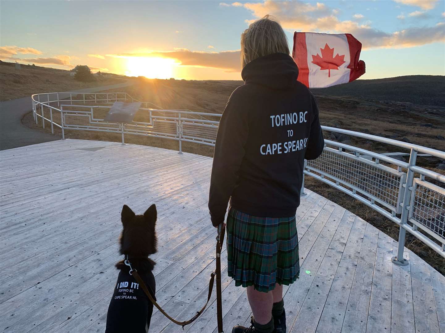 Musician Michael Yellowlees and dog Luna complete 5000-mile trek across  Canada for Findhorn-based rewilding charity Trees for Life