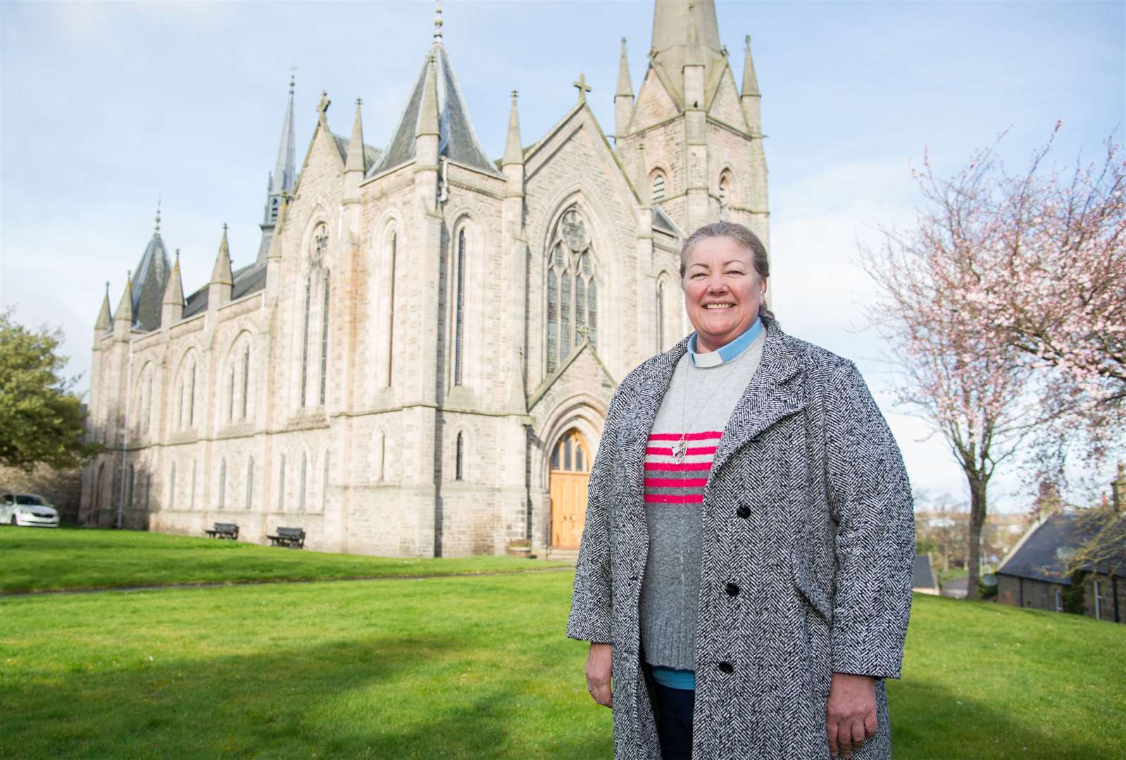 Reverend Sonia Palmer ahead of the St Laurence Church reopening on Easter Sunday.