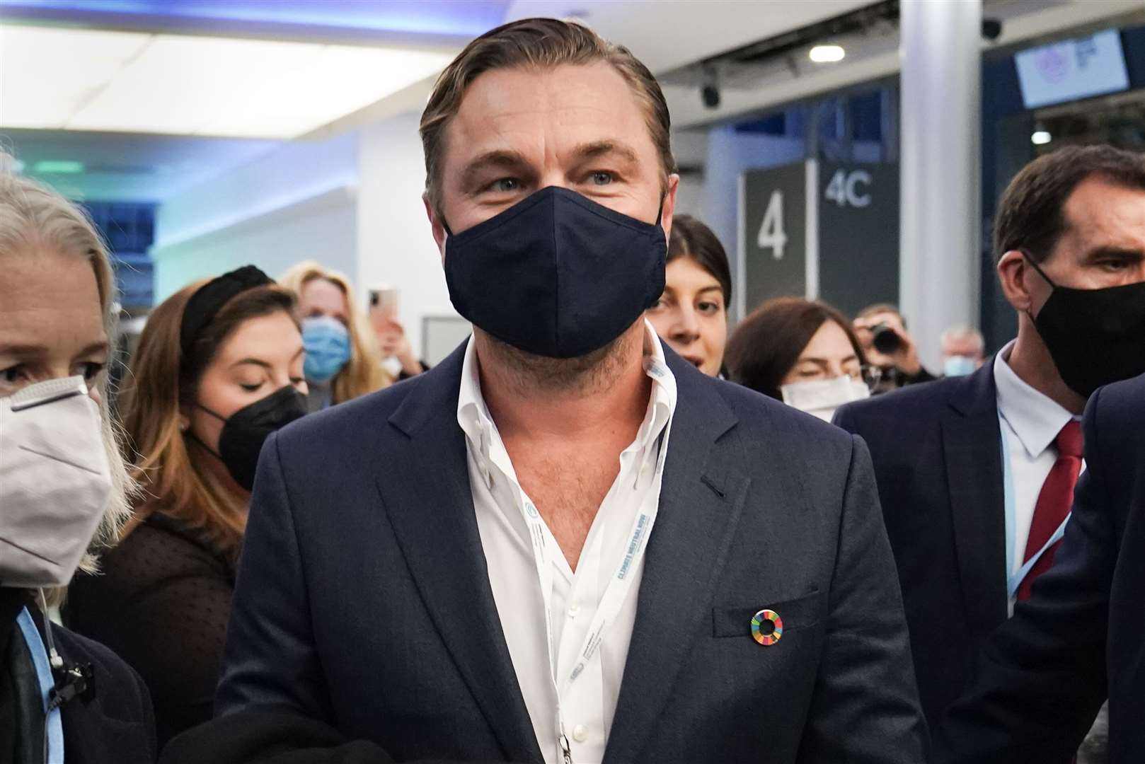 Leonardo DiCaprio attends an event at the Cop26 summit in Glasgow in 2021 (Stefan Rousseau/PA)
