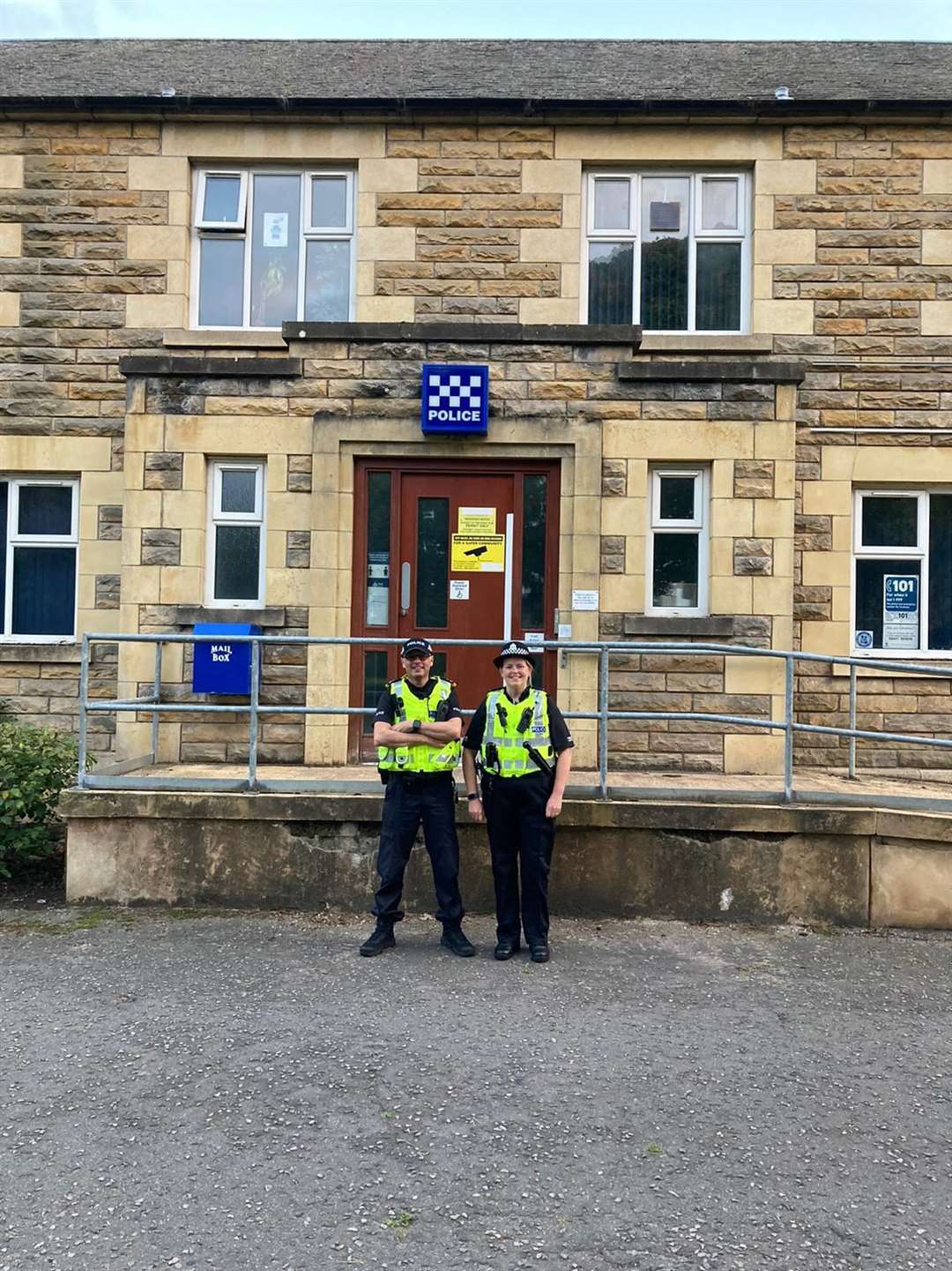 Special constables were on patrol in Forres over the weekend.