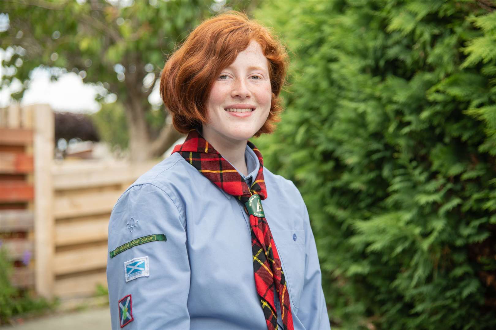 Rachael Ballingall will attend the Scout Jamboree in South Korea. Picture: Daniel Forsyth