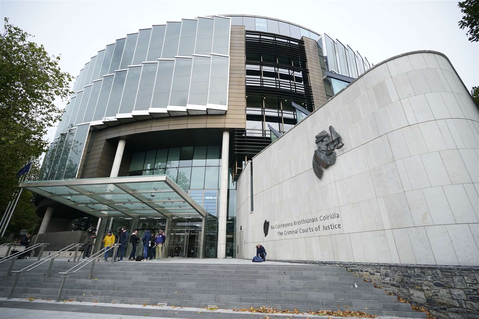 The trial was being held at the Criminal Courts of Justice in Dublin (Niall Carson/PA)