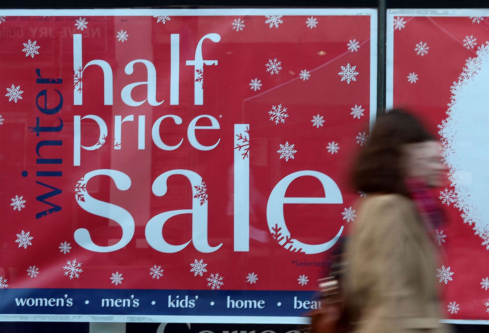A survey reported that 63.5% of people plan to reduce their Christmas spending this year (Andrew Matthews/PA)