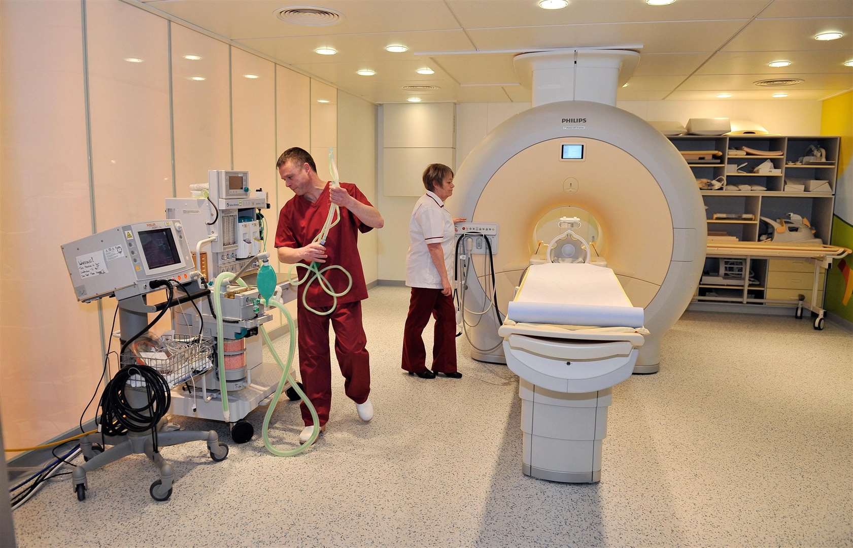 Some 3% (344,960) of CT, MRI and other complex scans were reported after 28 days in 2023, according to the data (PA)