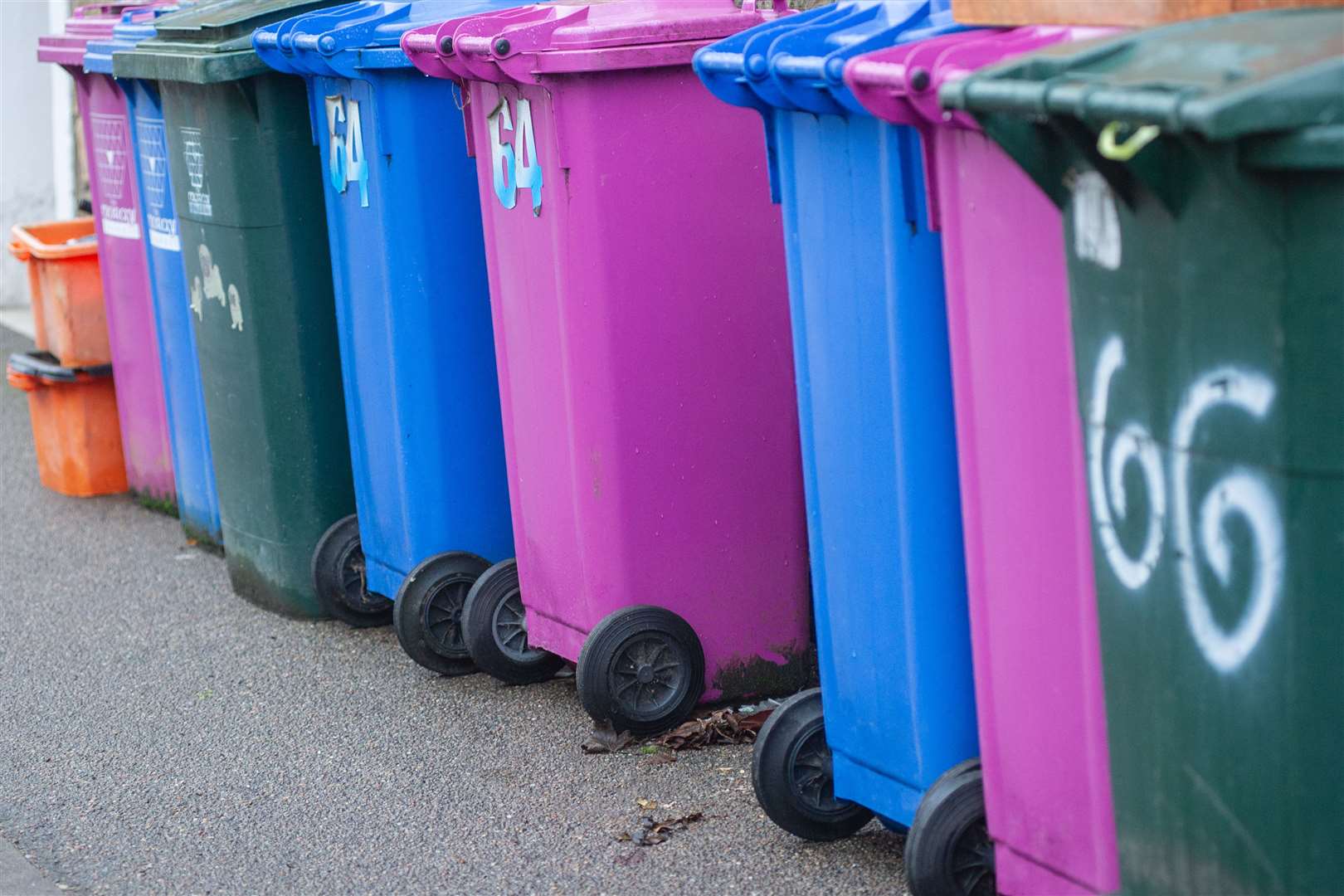 Moray Conservatives are calling for a return to fortnightly recycling bin collections. Picture: Daniel Forsyth.