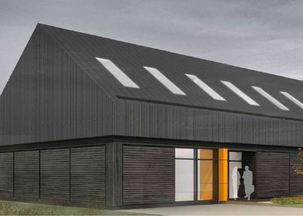 An artist’s impression of the Manufacturing Innovation Centre for Moray.