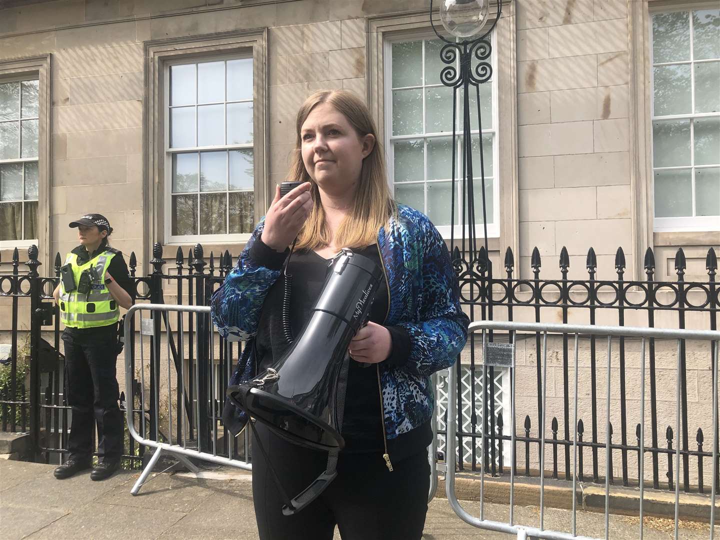 Green MSP Gillian Mackay is seeking to get a member’s Bill through Holyrood to create ‘buffer zones’ around abortion clinics (Katharine Hay/PA)