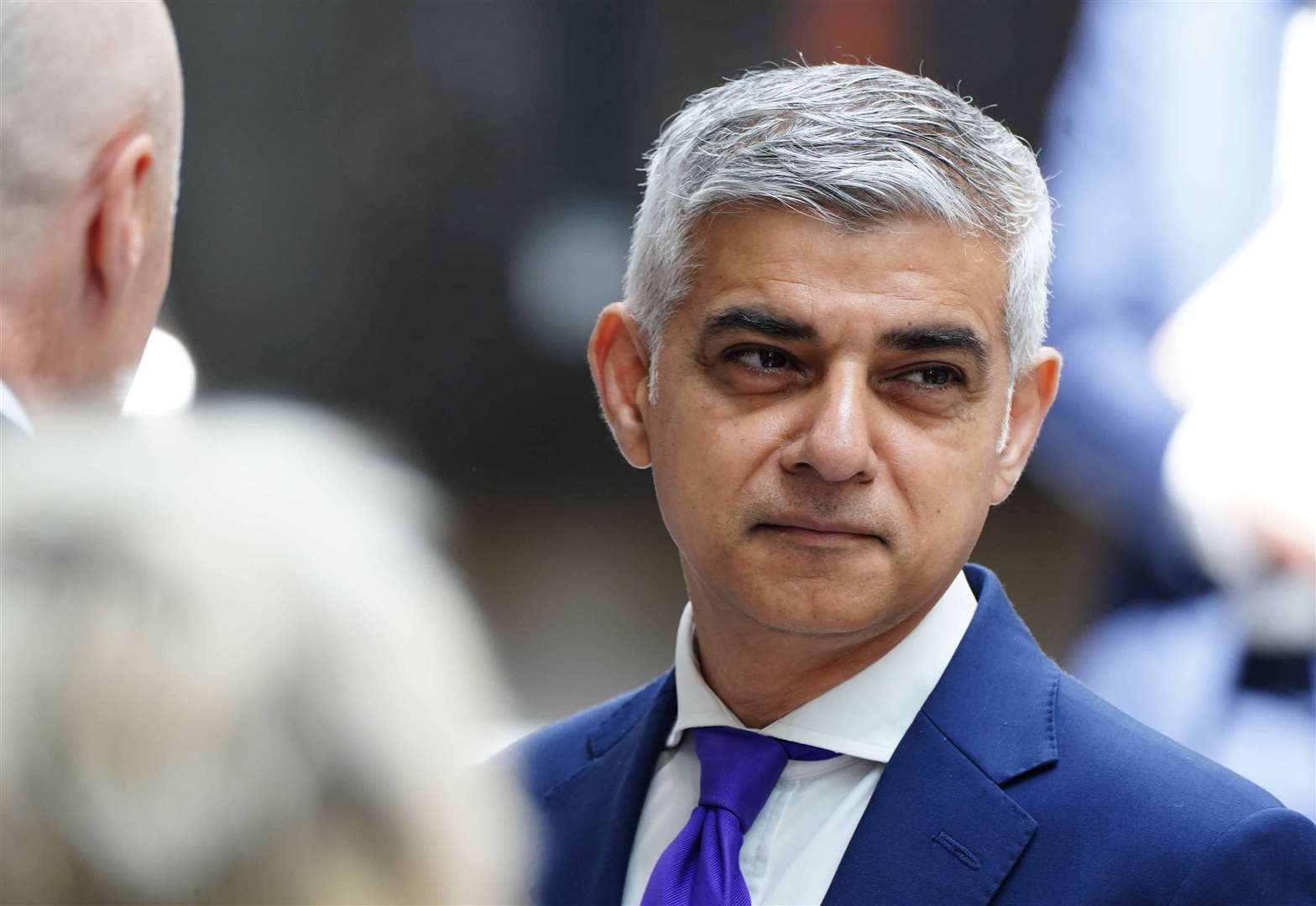 London Mayor Sadiq Khan said EU workers should be allowed back to help alleviate the problems witnessed at the UK’s airports (Ian West/PA)