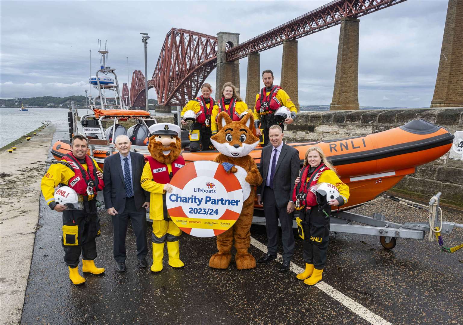 Scotmid are hoping to raise enough cash to purchase an Atlantic 85 lifeboat for the RNLI.