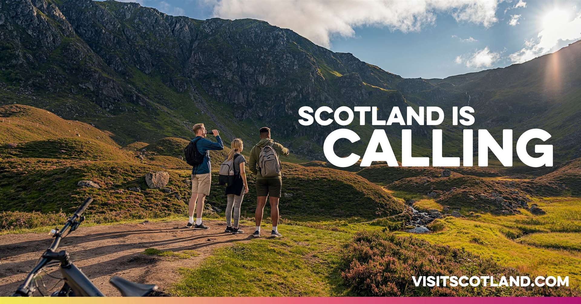 VisitScotland's Scotland is Calling campaign aims to help revive the fortunes of the country's battered tourism industry.