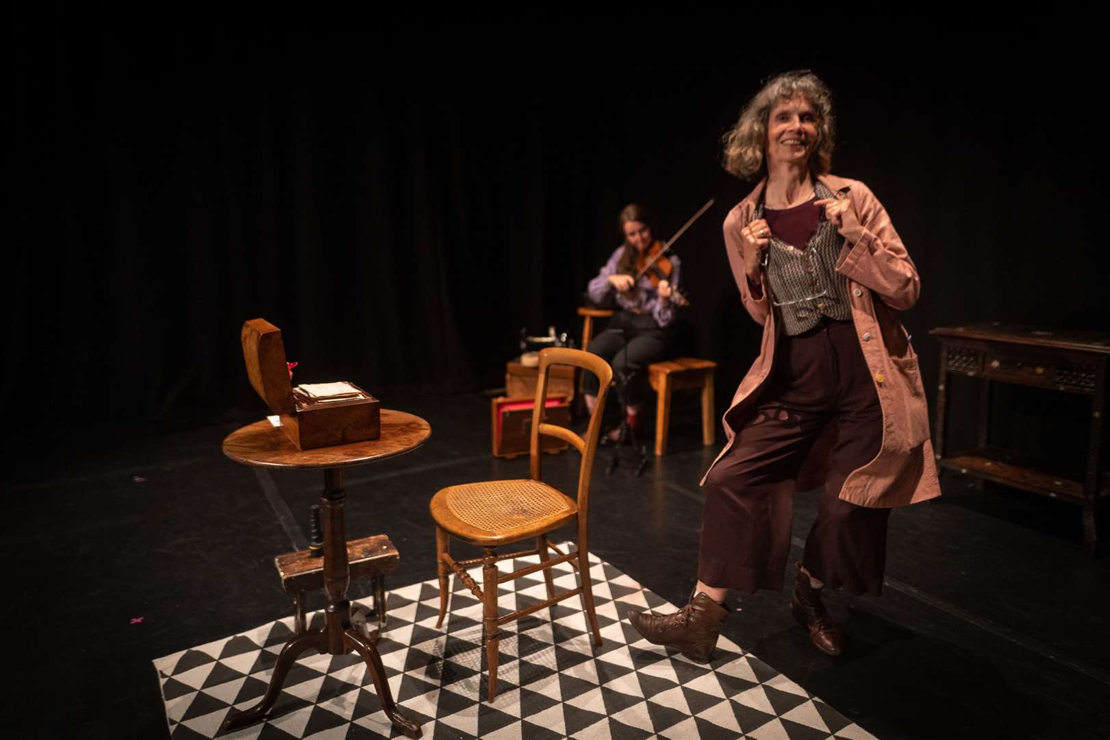 Miss Lindsay's Secret was critically acclaimed at the Edinburgh Fringe and will visit Moray and Grampian on its UK tour. Picture: Andy Catlin