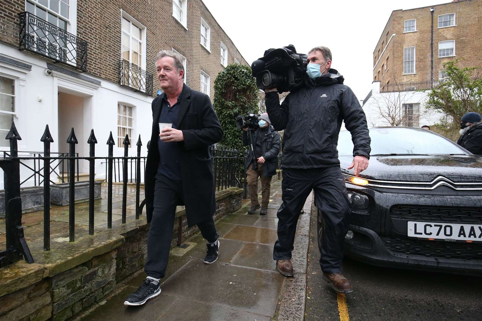 Piers Morgan said the reaction to his comments on the Sussex’s interview was intense (Jonathan Brady/PA)