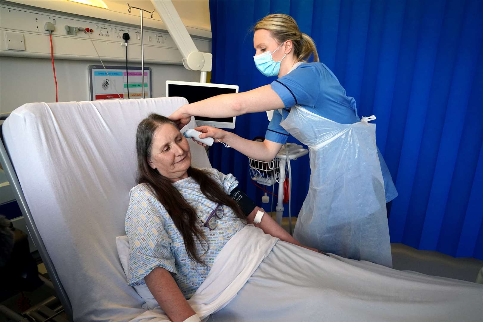 Vicky Wright said she wanted to ‘fully invest’ in her family and her nursing career (Andrew Milligan/PA)
