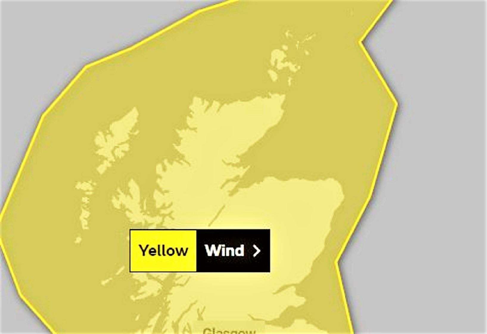 Met Office map for this weekend.