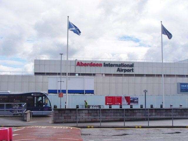Aberdeen Airport.