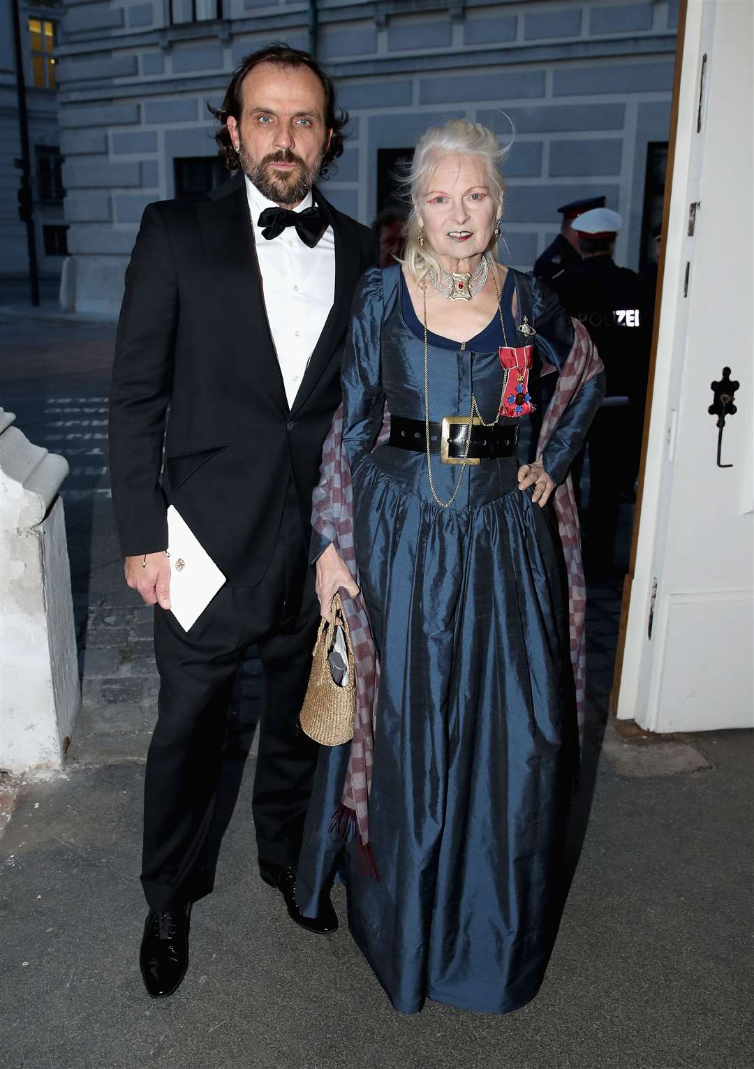 Vivienne Westwood and her husband Andreas Kronthaler (Chris Jackson/PA)