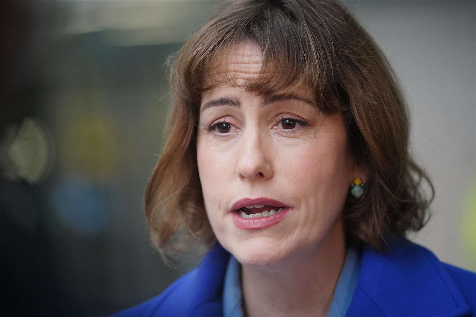 Health Secretary Victoria Atkins urged the BMA to call off the strikes and come back to the negotiating table (Victoria Jones/PA)