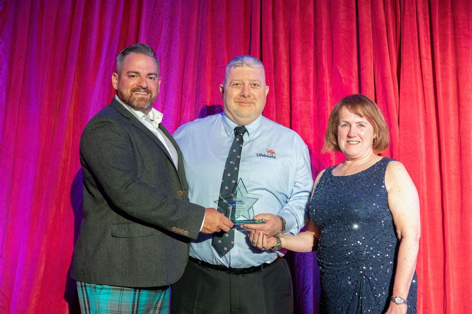 Buckie RNLI was named the emergency services hero in 2023. Picture: Beth Taylor