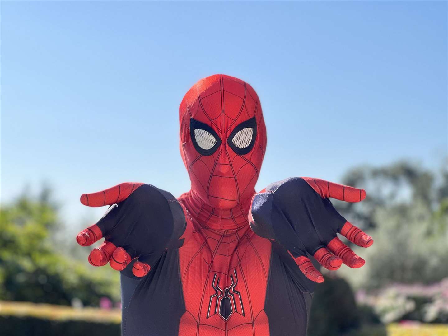 The Duke of Sussex dressed as Spider-Man (Archewell/PA)