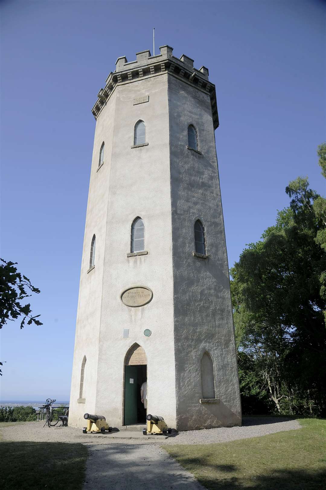 Nelson Tower was the first monument erected following the Admiral's death in 1805.
