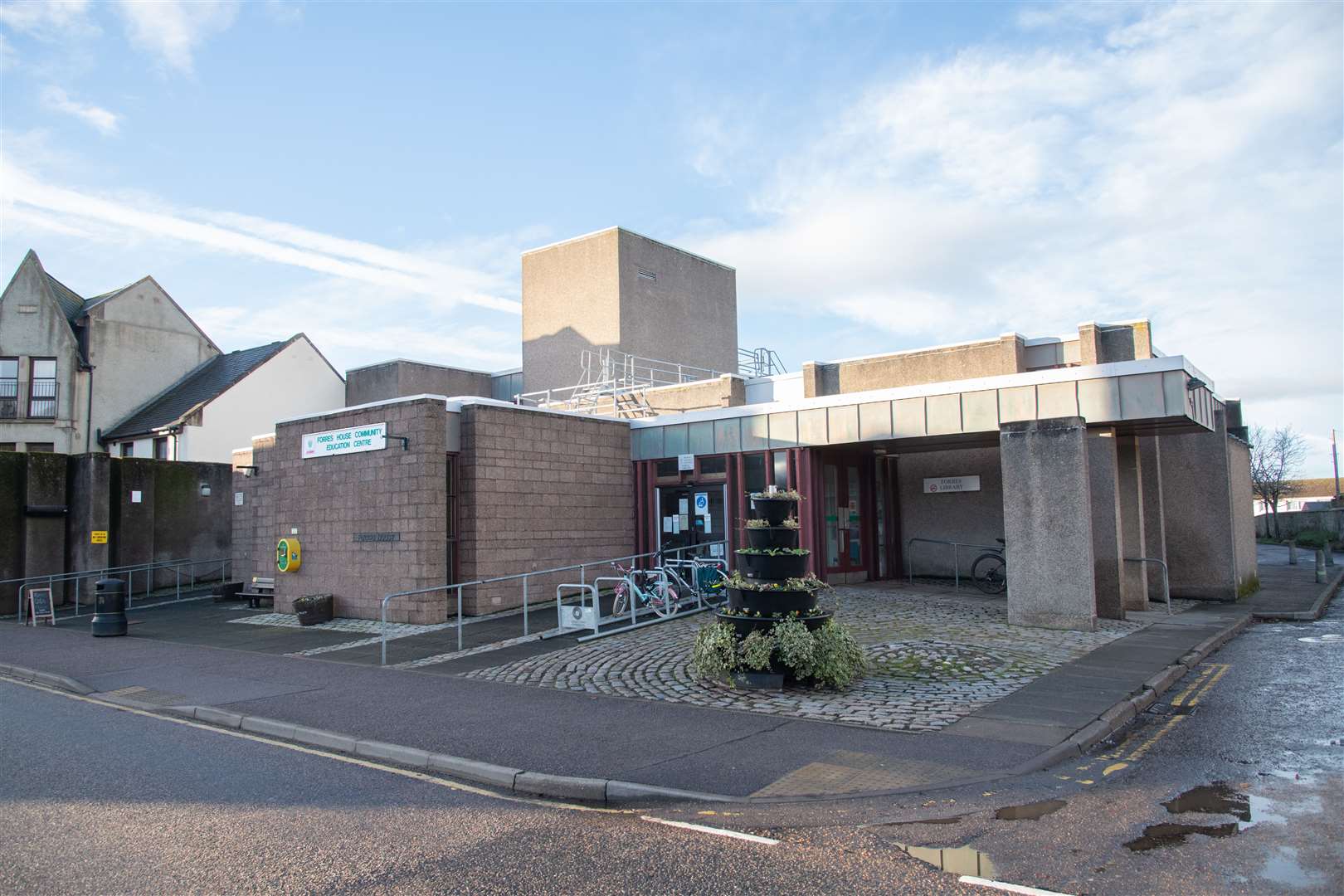 Forres House Community Centre, which hosts Forres Library...Picture: Daniel Forsyth