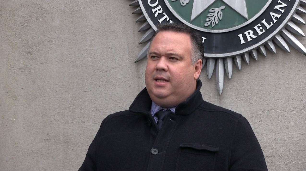 PSNI Detective Chief Inspector John Caldwell was shot in Omagh (PA)