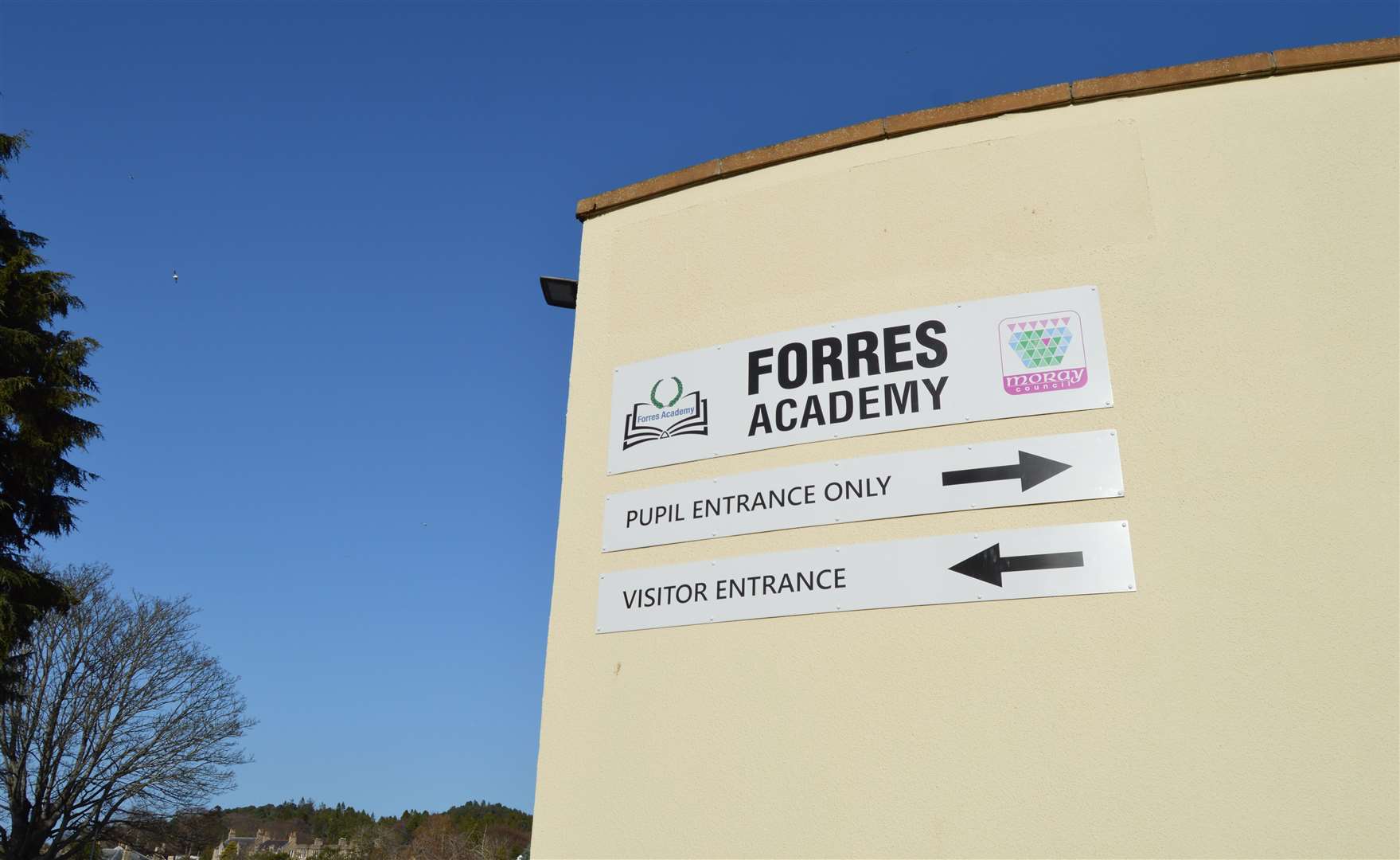 Staff at Forres Academy have been praised by school inspectors.
