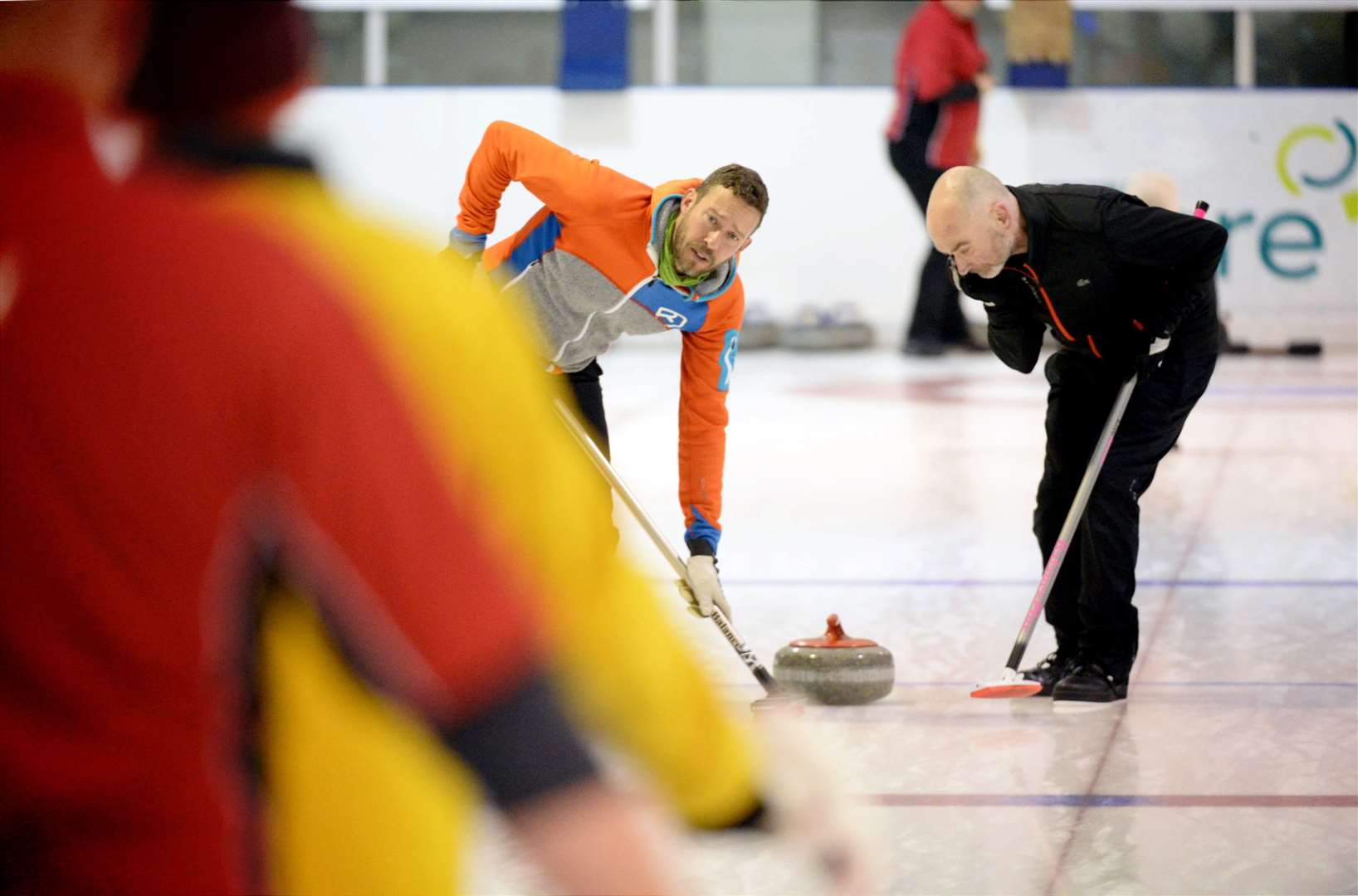 Curling action. Picture: James MacKenzie..