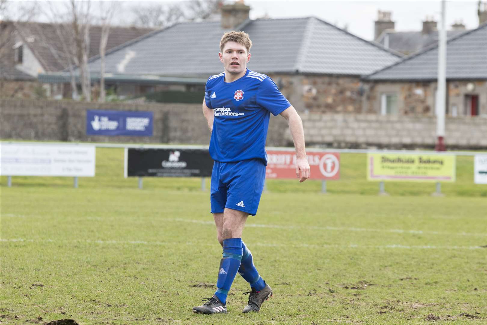 Lossiemouth new boy Ross Paterson. Picture: Beth Taylor.