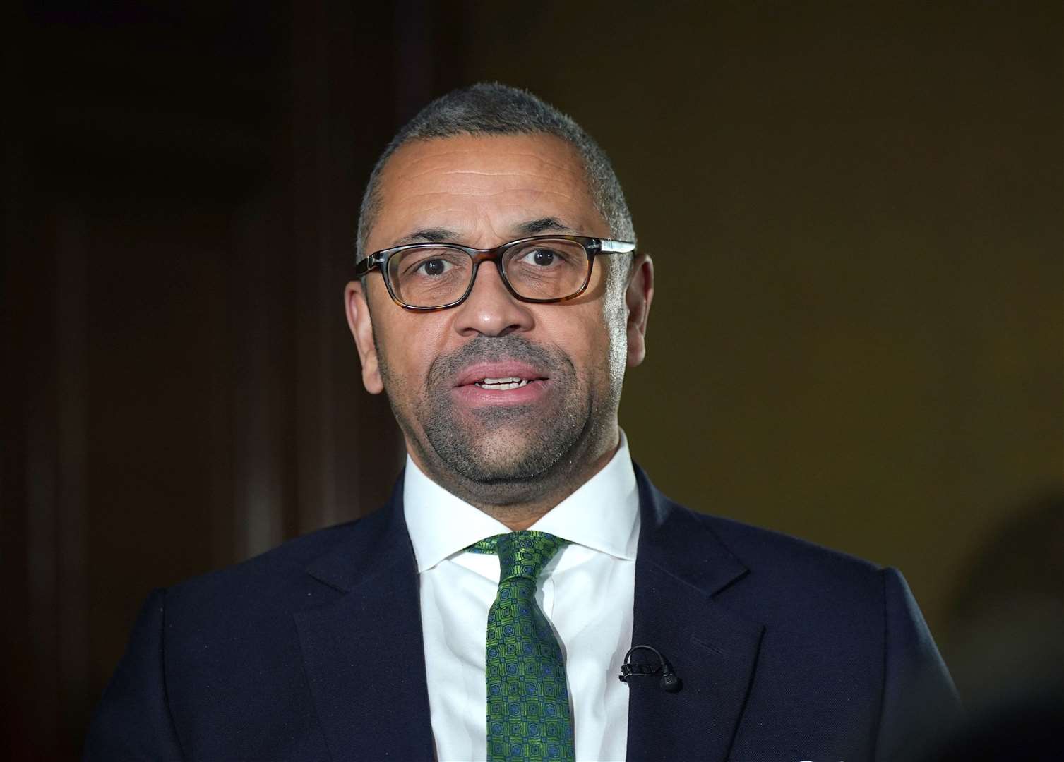 Foreign Secretary James Cleverly chaired a sixth Sudan Cobra meeting on Sunday evening (Yui Mok/PA)