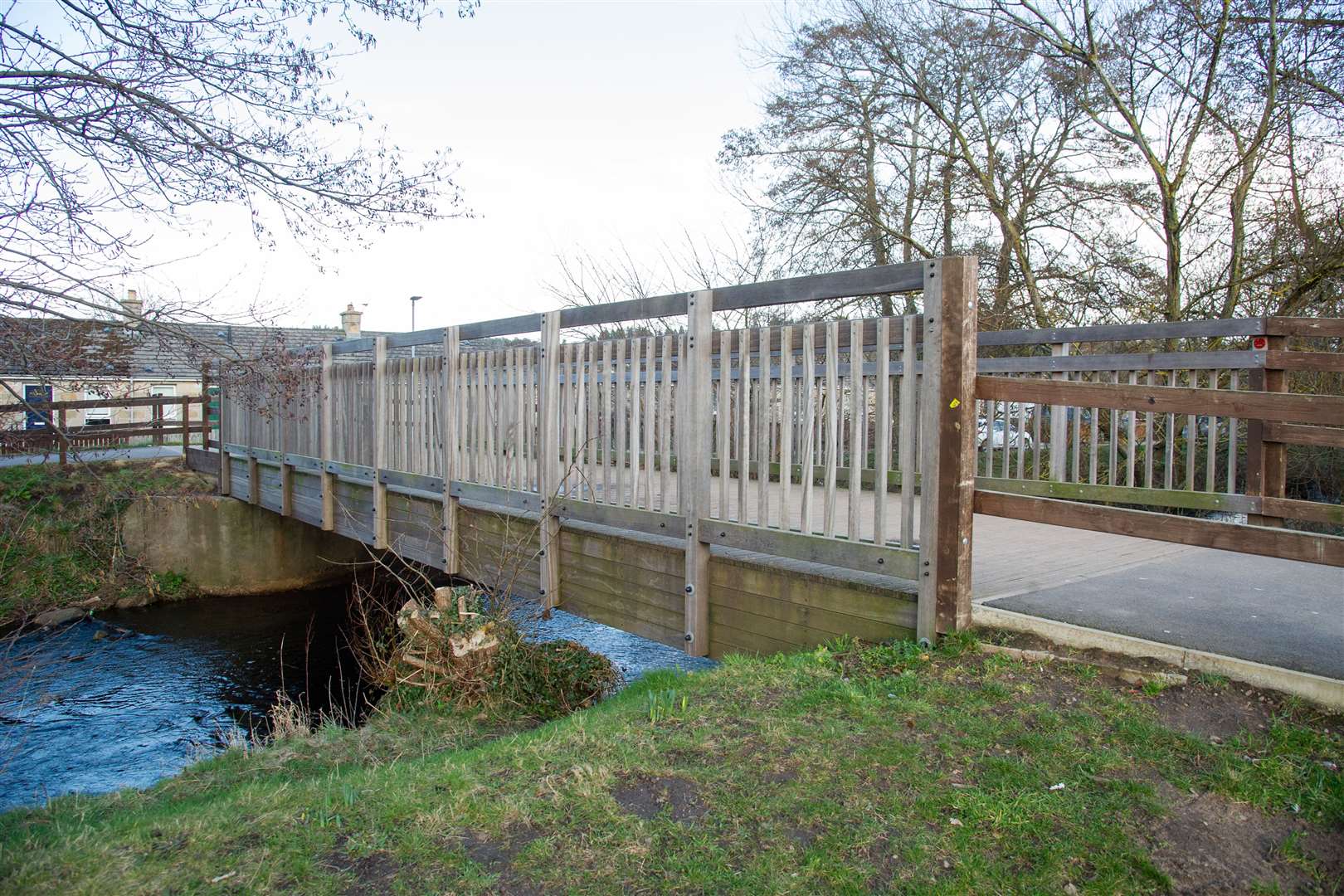 The bridge at Fleurs is set to be at the centre of a revamped cycle path through the town.