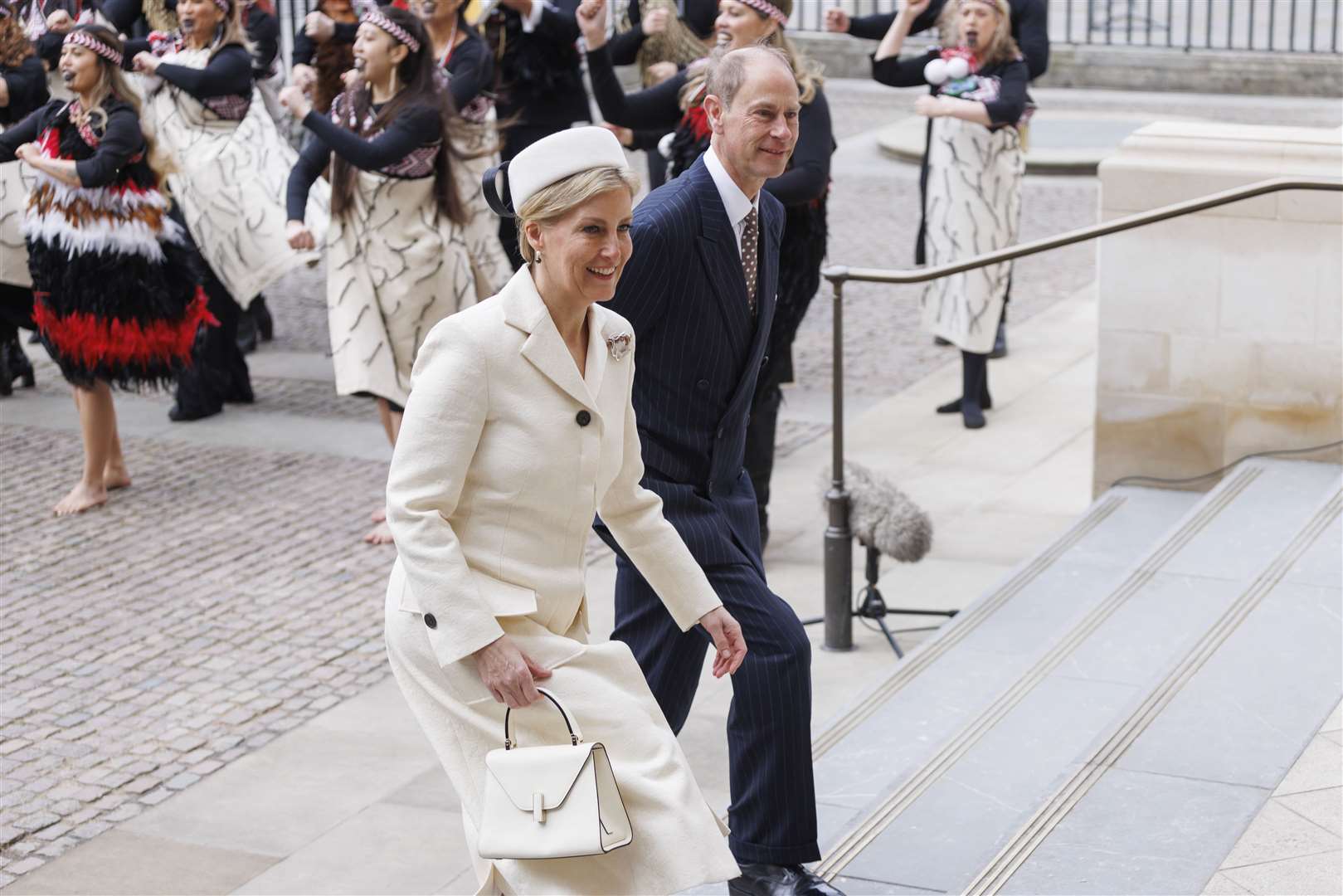 The Duke and Duchess of Edinburgh (Belinda Jiao/PA)