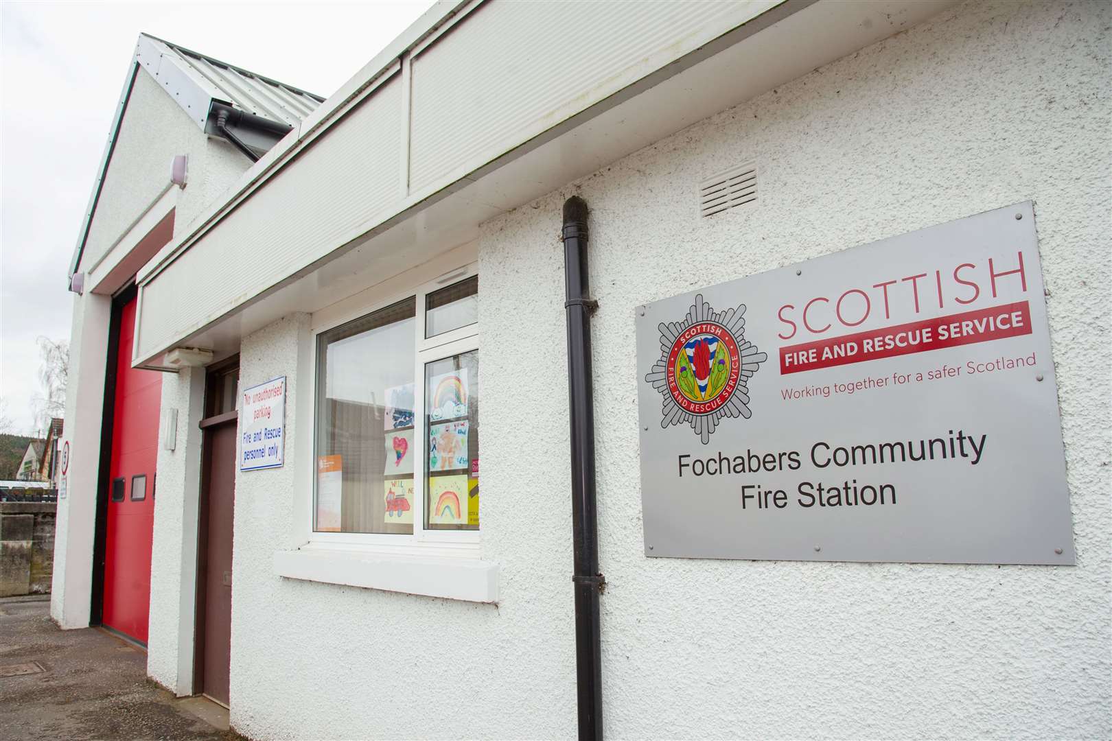 Fochabers fire station is set to host its first Menopause Café. Picture: Daniel Forsyth