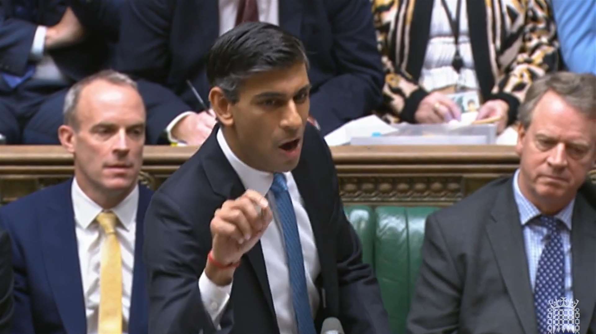 Prime Minister Rishi Sunak during Prime Minister’s Questions (House of Commons/PA)
